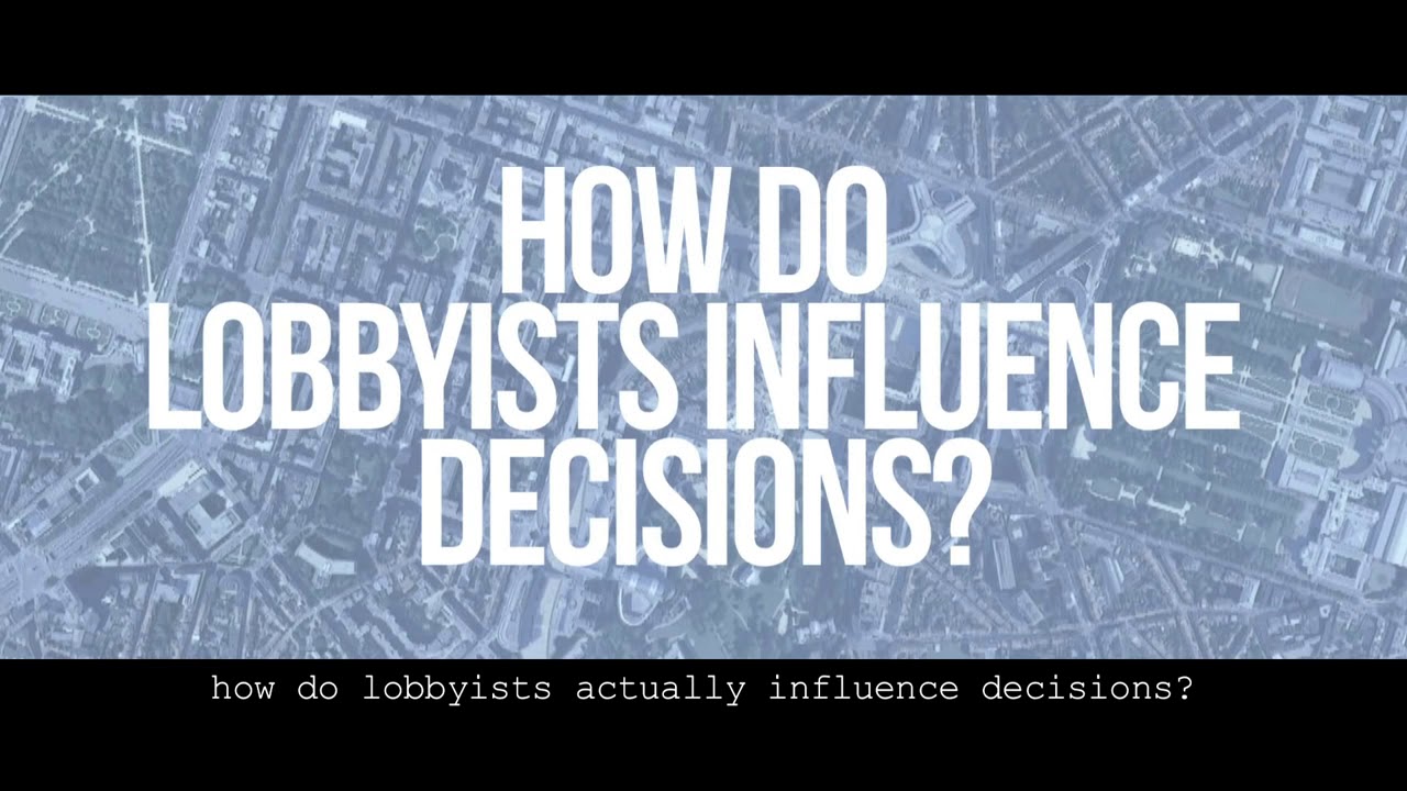 Hoe worden beslissingen door lobbyisten beïnvloed? (De Bedrijfslobby tour)