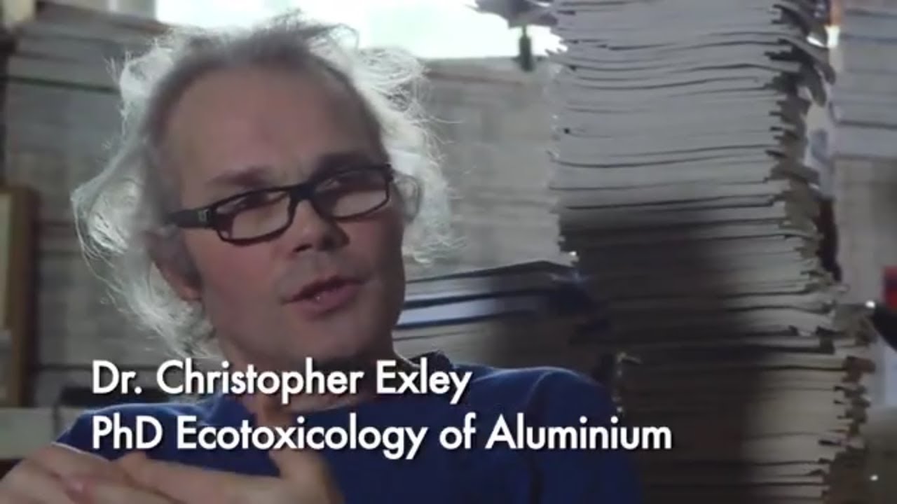 Dr Exley - "Het is nooit aangetoond dat aluminium veilig is"