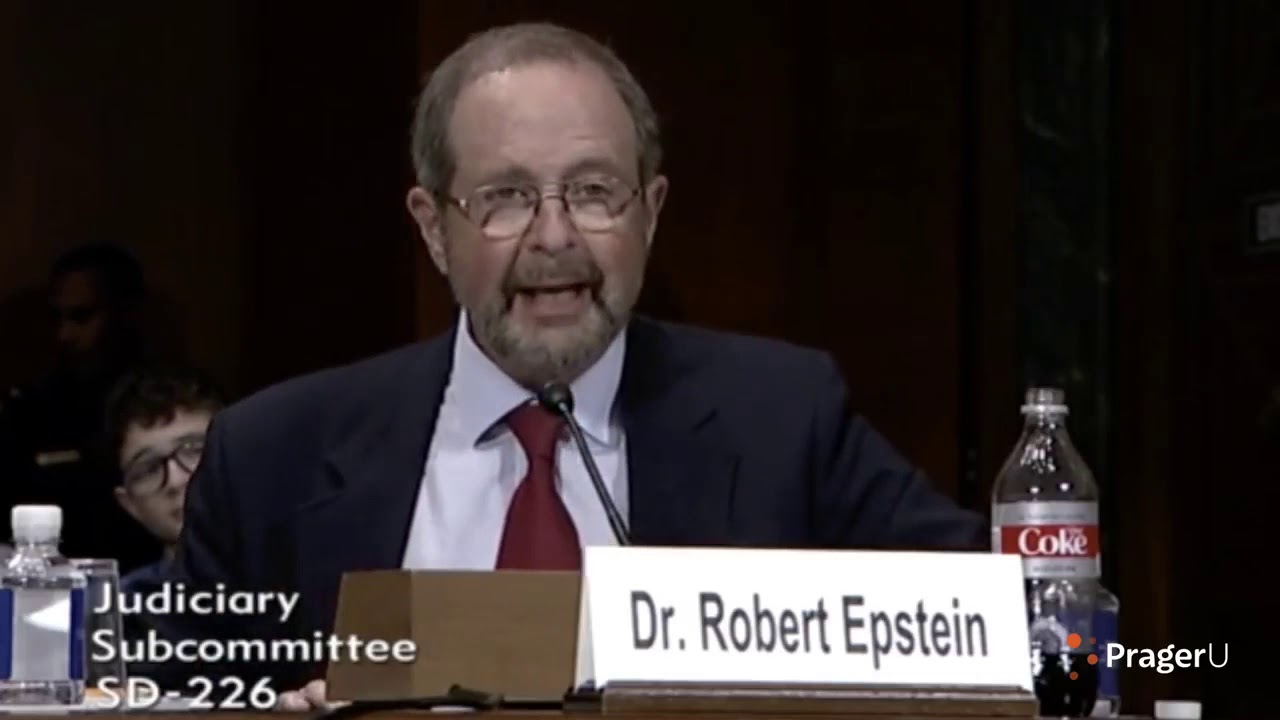 Dr Robert Epstein over Big Tech Censuur
