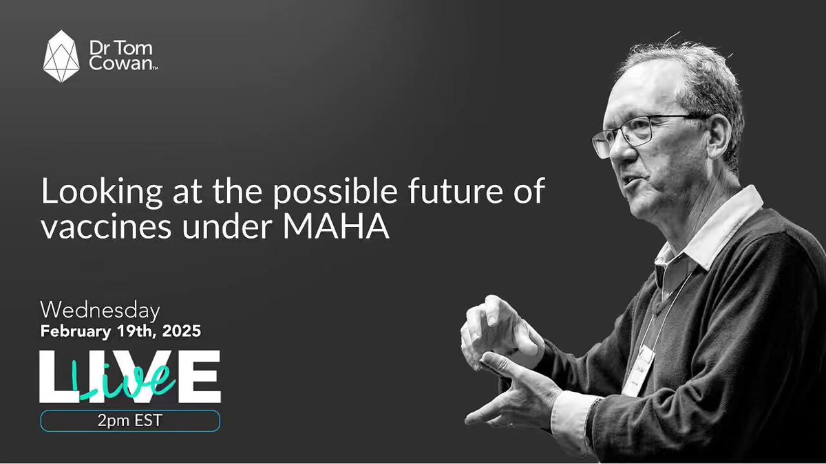 Dr. Cowan on MAHA and GoF and RNA-vaccines