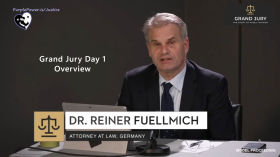 Uitstekende samenvatting Reiner Fuellmich in het kader van de Grand Jury procedure