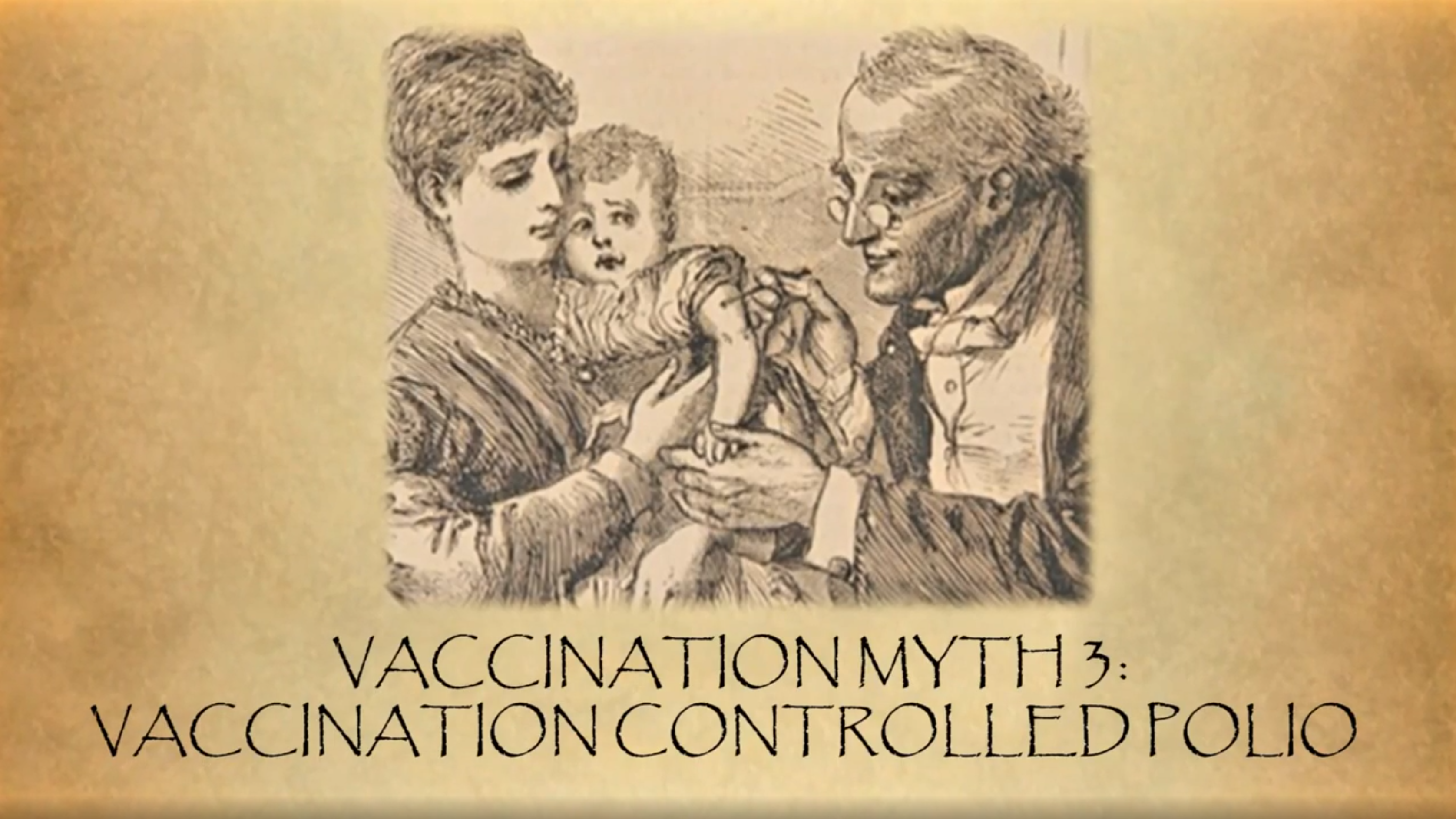 Vaccination Myths by Dr. Alison Adams - Part 3 Vaccination Controlled Polio